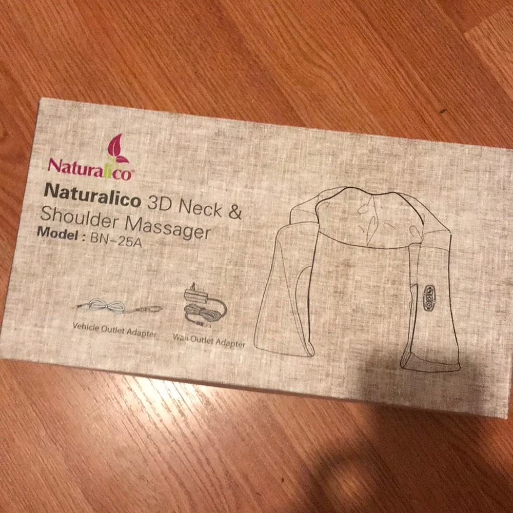 Neck and shoulder massager